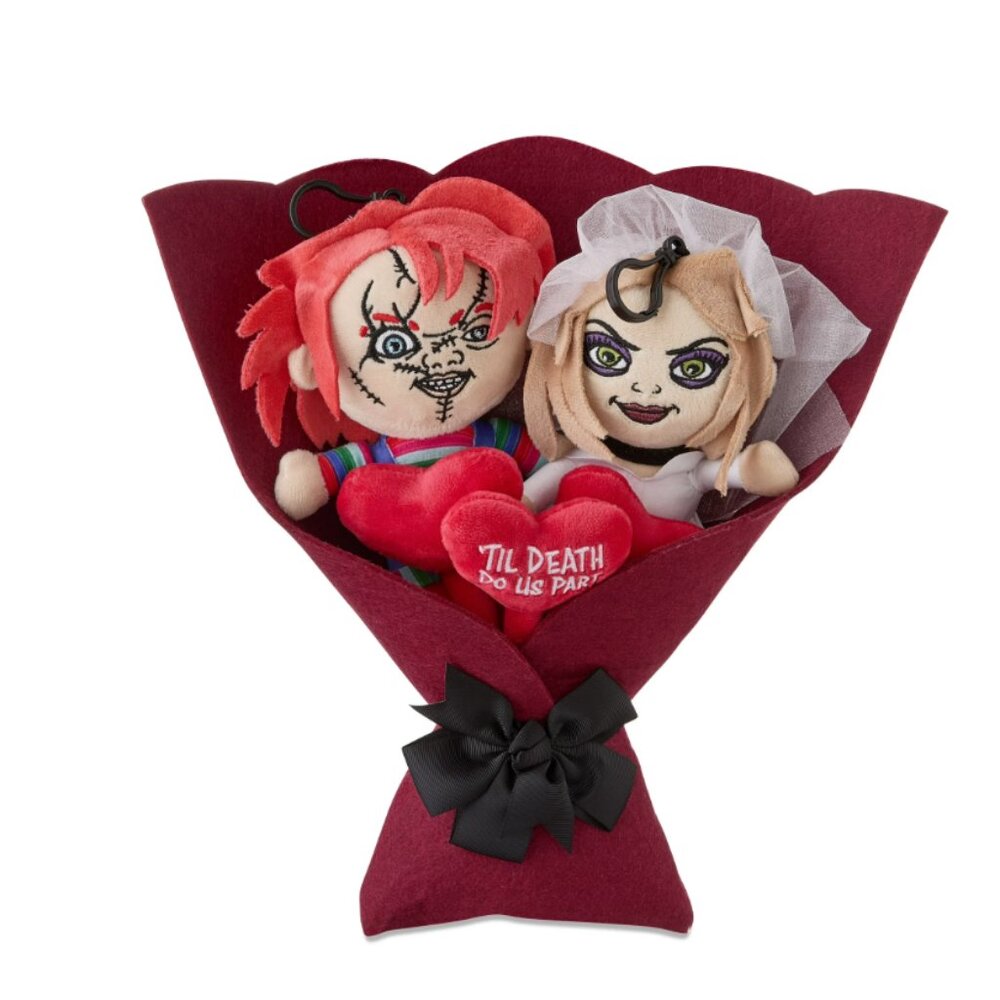 Chucky & Tiffany Plush Bouquet 13" Valentine’s Day Ruz